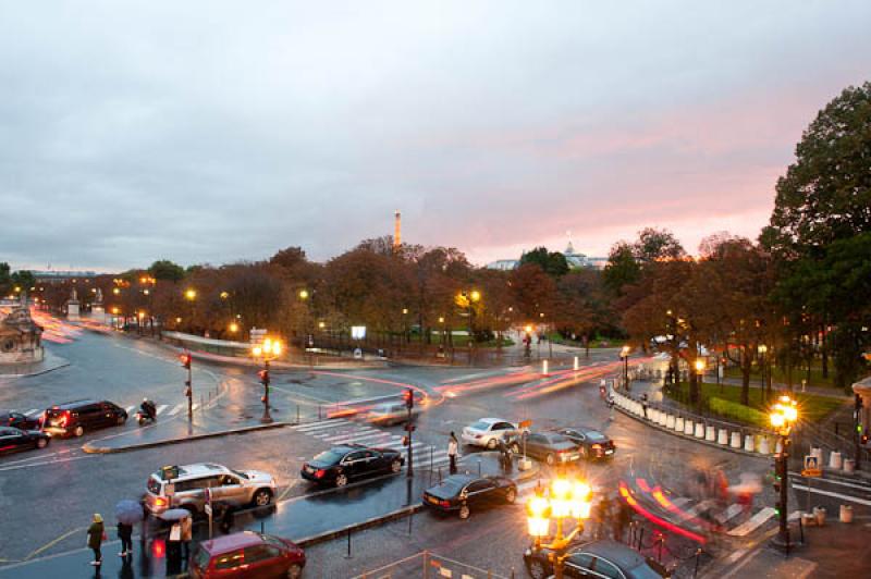 Plaza de la Concordia, Paris, Francia, Europa Occi...