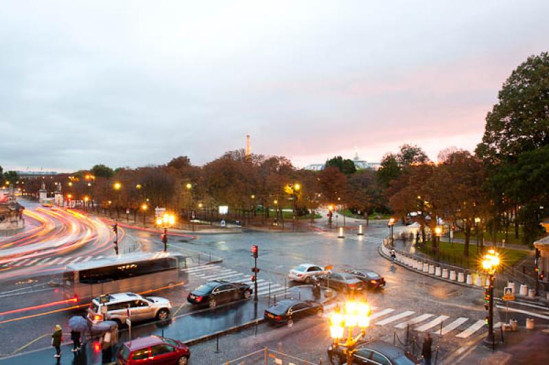 Plaza de la Concordia, Paris, Francia, Europa Occi...