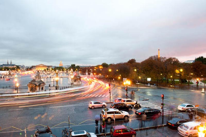 Plaza de la Concordia, Paris, Francia, Europa Occi...