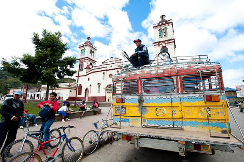 Parque Principal, Silvia, Cauca, Popayan, Colombia