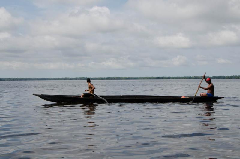 Pescadores en la Bahia de Cispata, San Antero, Cor...