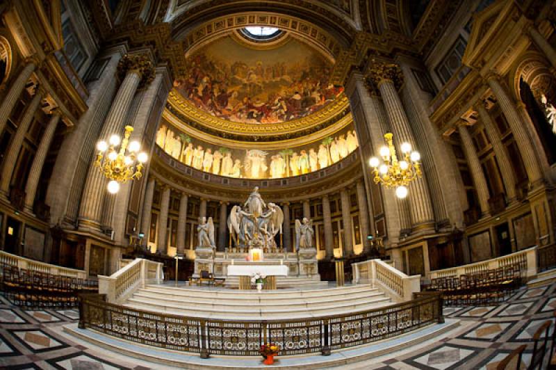 Iglesia de la Madeleine, Paris, Francia, Europa Oc...