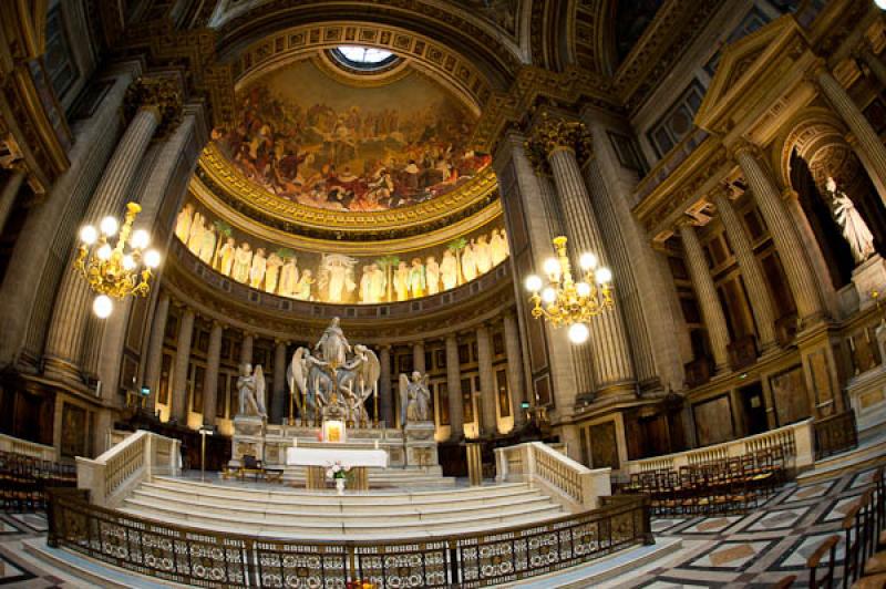 Iglesia de la Madeleine, Paris, Francia, Europa Oc...