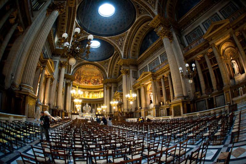 Iglesia de la Madeleine, Paris, Francia, Europa Oc...