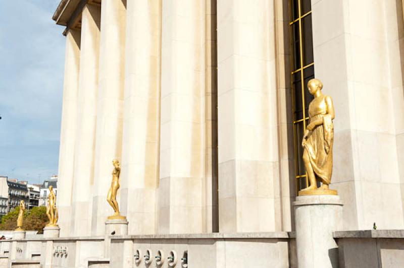 Palacio de Chaillot, Paris, Francia, Europa Occide...