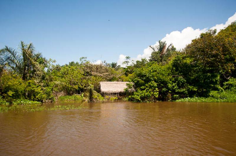 Vivienda Tradicional, Lago de Maica, Santarem, Par...