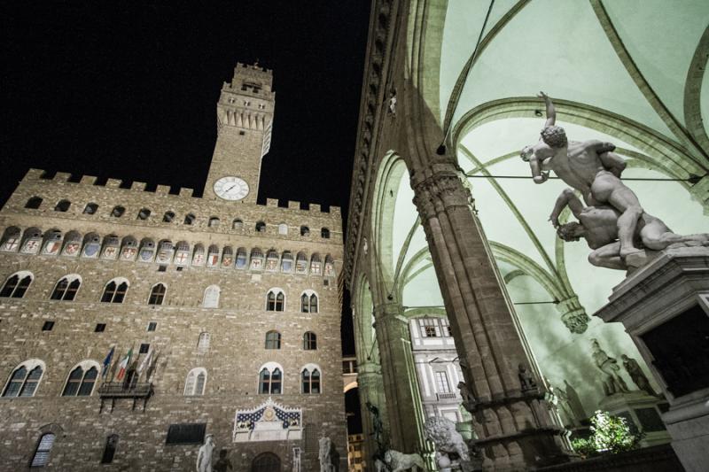 Palazzo Vecchio, Florencia, Toscana, Italia, Europ...