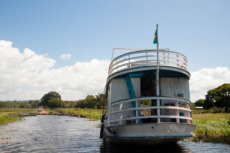 Viaje en Barco, Lago de Maica, Santarem, Para, Bra...