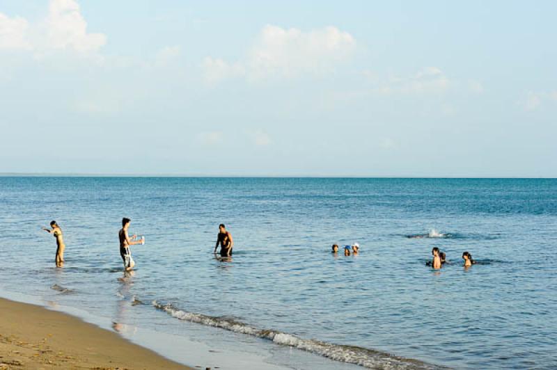 Personas en el Mar, San Onofre, Sucre, Sincelejo, ...