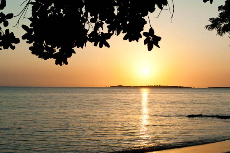 Ocaso en la Playa, San Onofre, Sucre, Sincelejo, C...