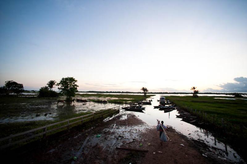 Lago de Maica, Santarem, Para, Brasil, Brasilia, S...