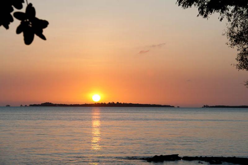 Ocaso en la Playa, San Onofre, Sucre, Sincelejo, C...