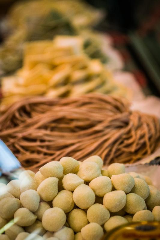 Venta de Pasta, Mercado de Sant`Ambrogio, Florenci...