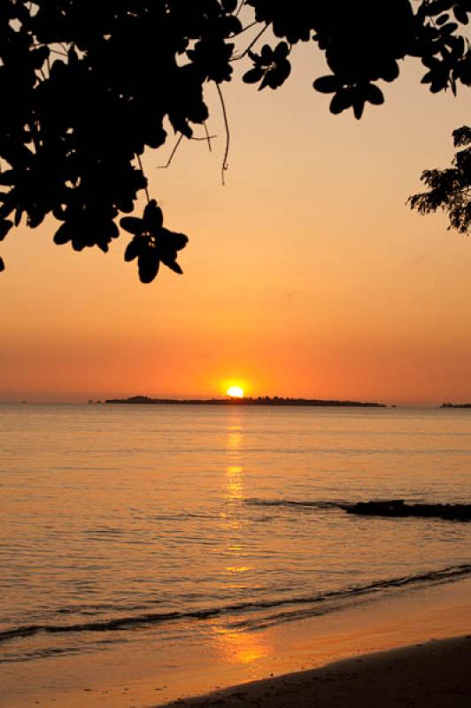 Ocaso en la Playa, San Onofre, Sucre, Sincelejo, C...