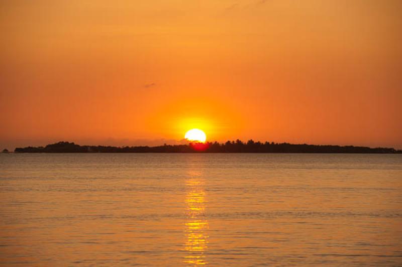 Ocaso en la Playa, San Onofre, Sucre, Sincelejo, C...