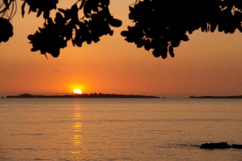 Ocaso en la Playa, San Onofre, Sucre, Sincelejo, C...