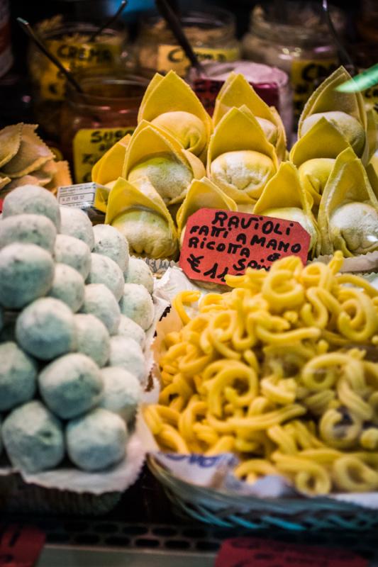 Venta de Pasta, Mercado de Sant`Ambrogio, Florenci...