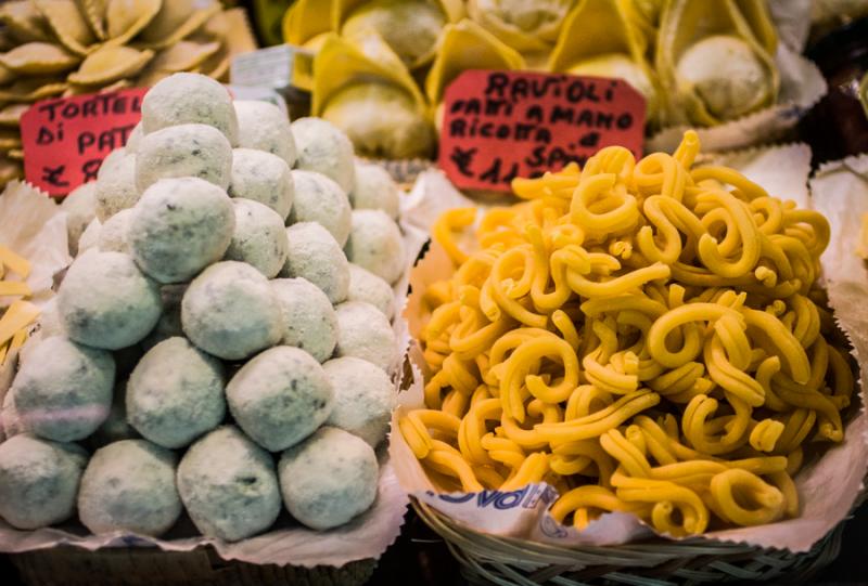 Venta de Pasta, Mercado de Sant`Ambrogio, Florenci...