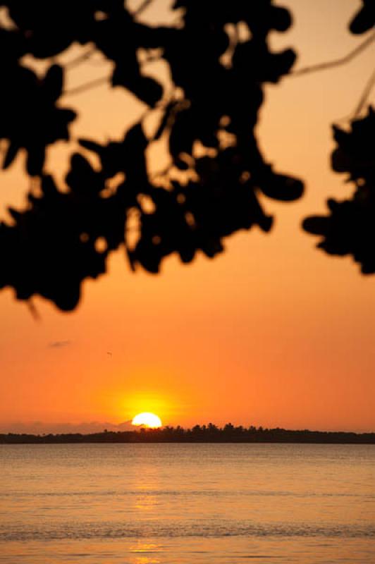 Ocaso en la Playa, San Onofre, Sucre, Sincelejo, C...