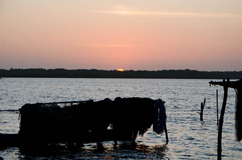 Atardece en Bahia de Cispata, San Antero, Cordoba,...