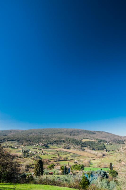 Paisaje de Toscana, Florencia, Italia, Europa Occi...