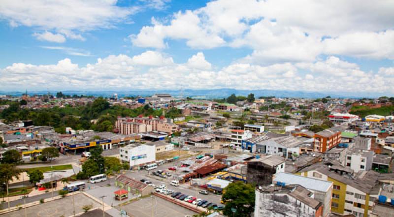 Panoramica de la Ciudad de Armenia, Quindio, Colom...