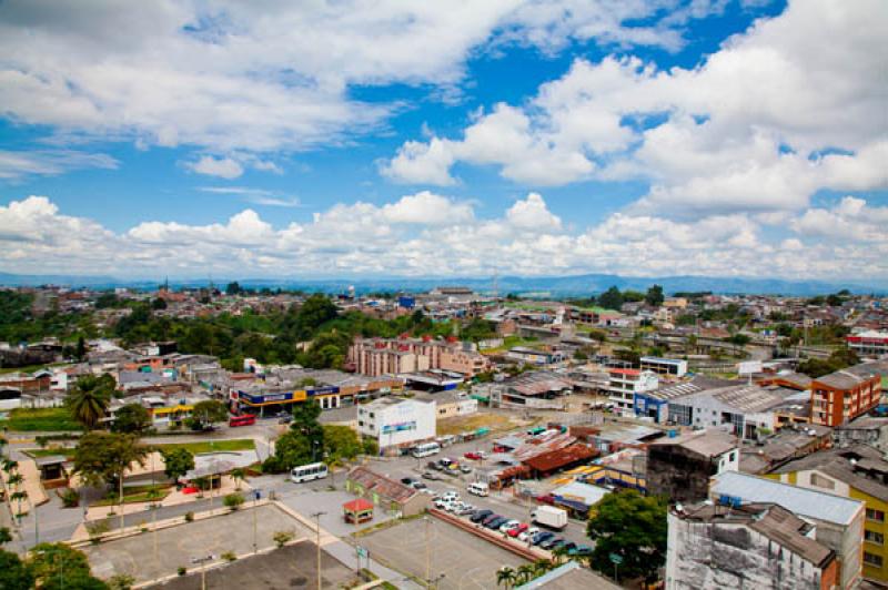 Panoramica de la Ciudad de Armenia, Quindio, Colom...