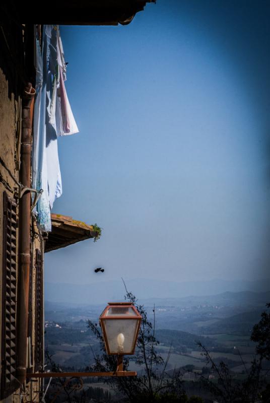 Paisaje de Siena, Toscana, Florencia, Italia, Euro...