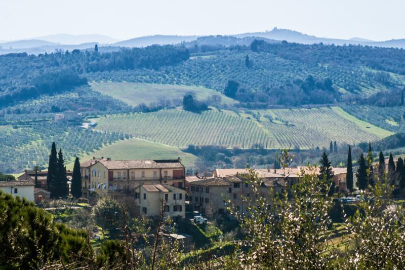 Provincia de Siena, Toscana, Florencia, Italia, Eu...