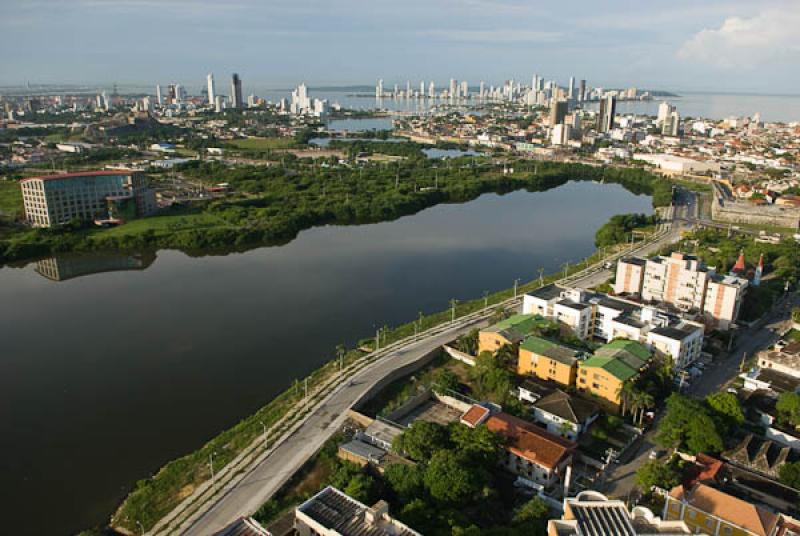 Panoramica de Cartagena, Bolivar, Colombia