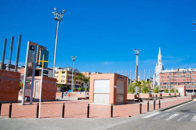 Plaza Alfonso Lopez Pumarejo, Manizales, Caldas, C...