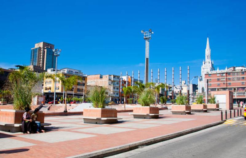 Plaza Alfonso Lopez Pumarejo, Manizales, Caldas, C...