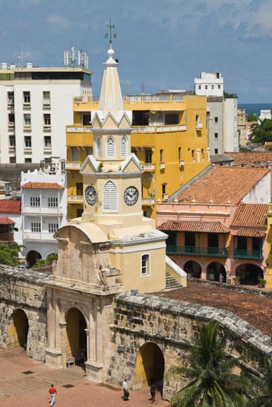 Torre del Reloj, Cartagena, Bolivar, Colombia