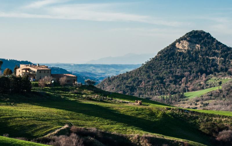 Paisaje de Toscana, Florencia, Italia, Europa Occi...