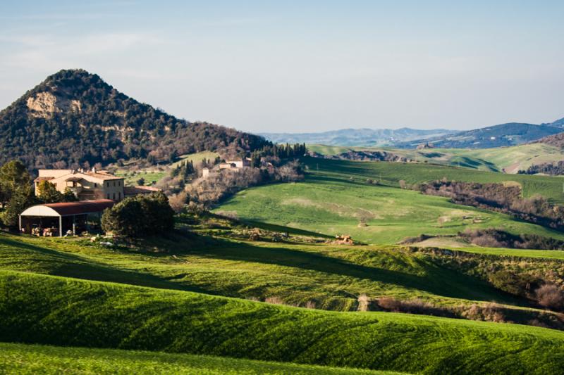 Paisaje de Toscana, Florencia, Italia, Europa Occi...