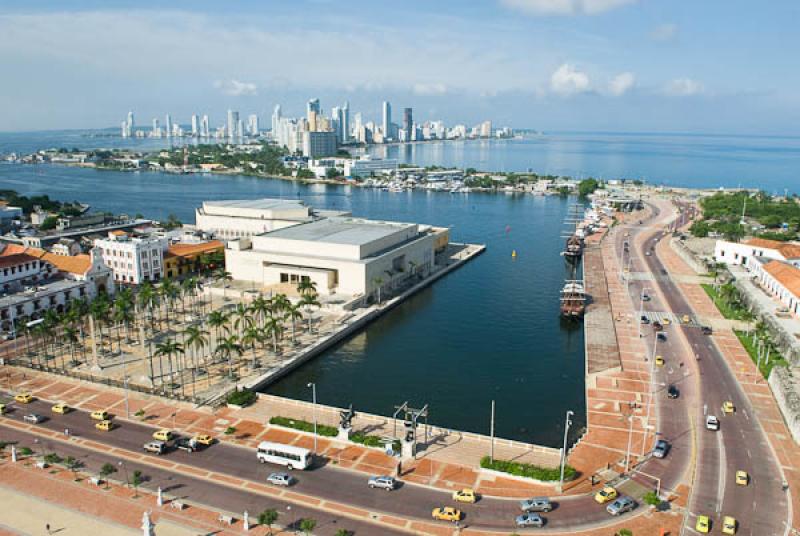 Panoramica de Cartagena, Bolivar, Colombia