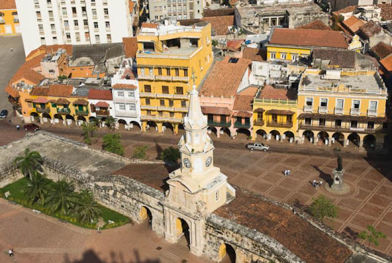 Torre del Reloj, Cartagena, Bolivar, Colombia