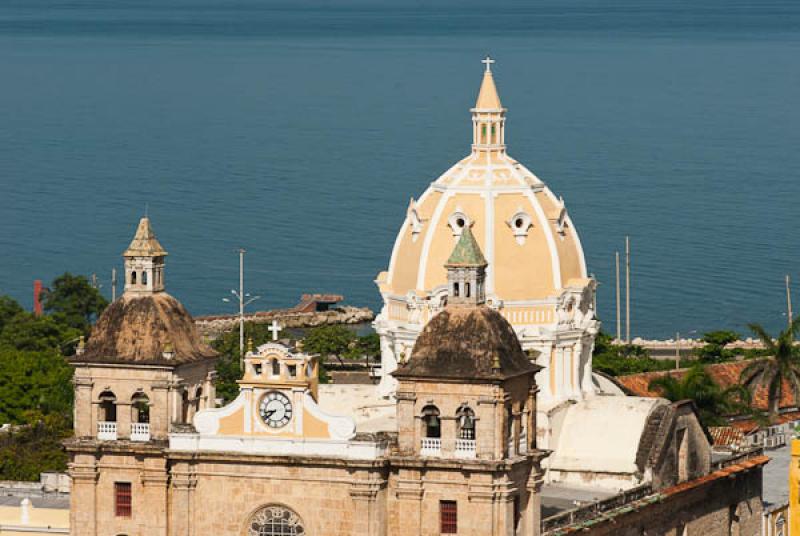 Iglesia y Convento San Pedro Claver, Cartagena, Bo...