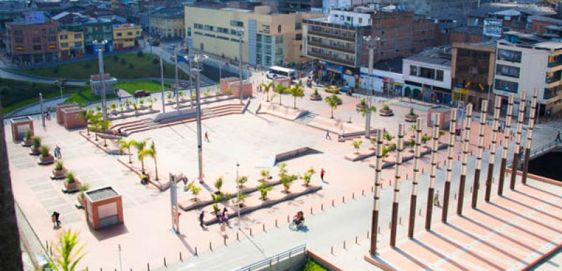 Plaza Alfonso Lopez Pumarejo, Manizales, Caldas, C...