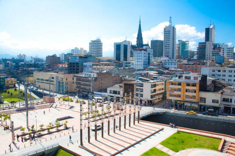 Plaza Alfonso Lopez Pumarejo, Manizales, Caldas, C...