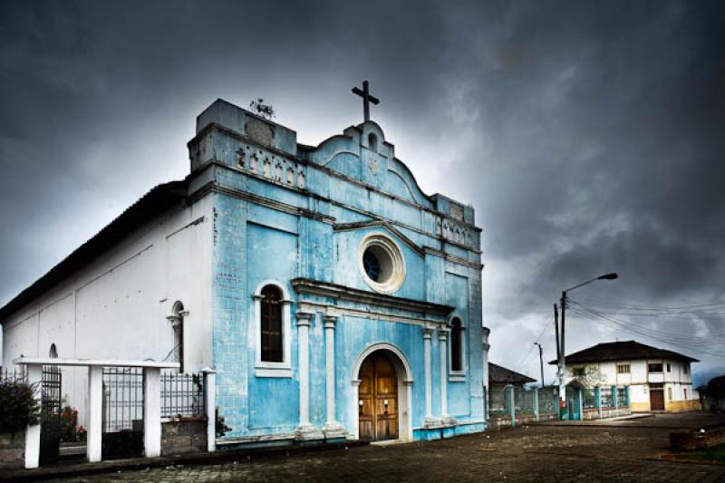 Iglesia San Miguelito, Ambato, Tungurahua, Ecuador...