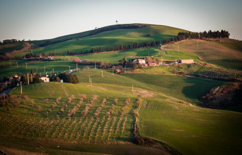 Paisaje de Toscana, Florencia, Italia, Europa Occi...