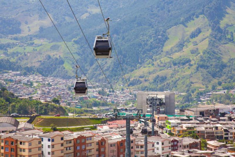 Cable Aereo de Manizales, Manizales, Caldas, Colom...