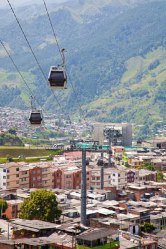 Cable Aereo de Manizales, Manizales, Caldas, Colom...