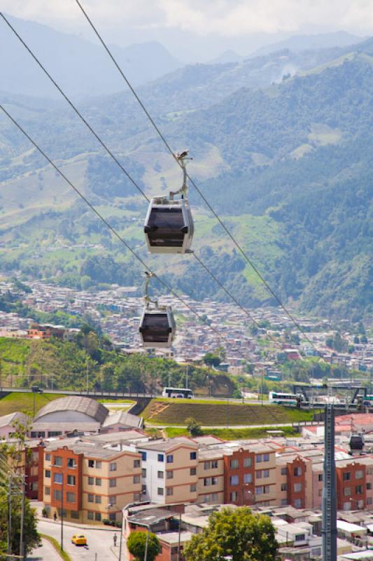 Cable Aereo de Manizales, Manizales, Caldas, Colom...