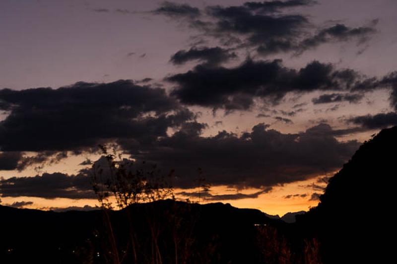 Atardecer en el Suroeste AntioqueÃ±o, Antioquia,...