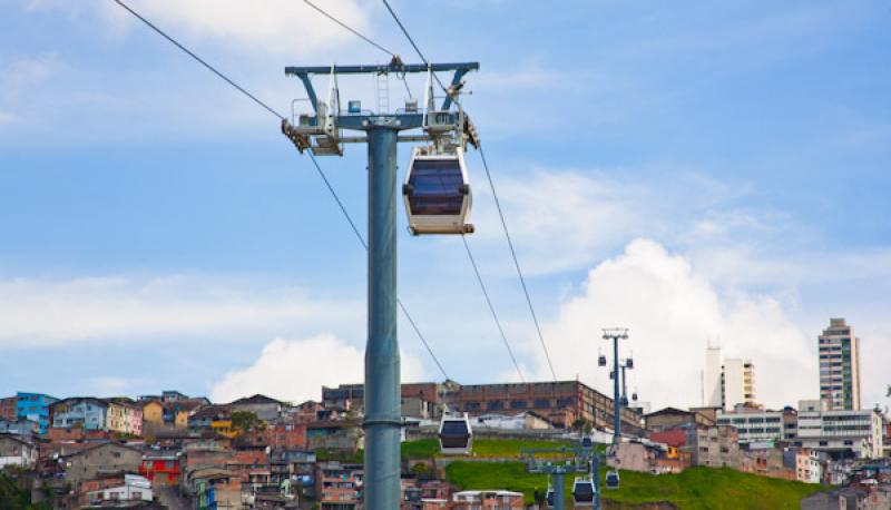 Cable Aereo de Manizales, Manizales, Caldas, Colom...