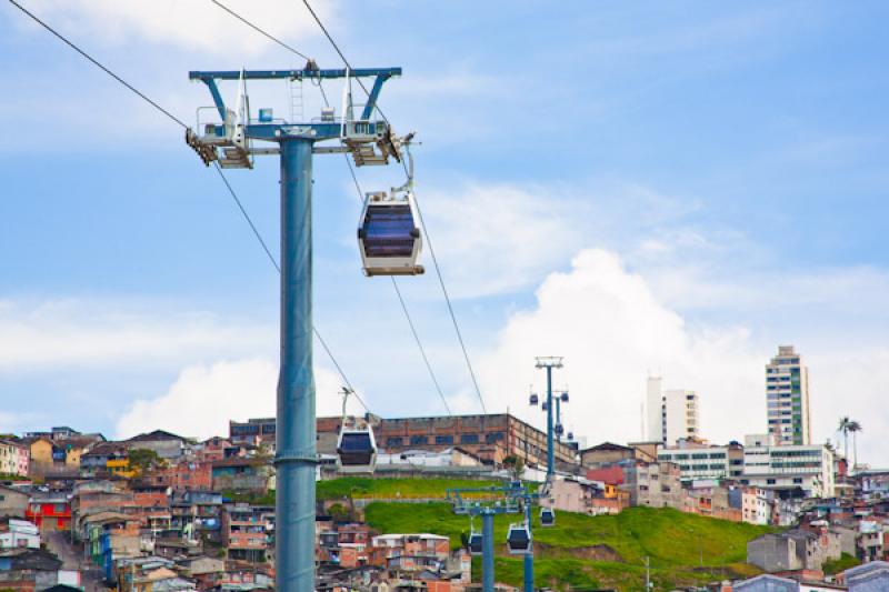 Cable Aereo de Manizales, Manizales, Caldas, Colom...