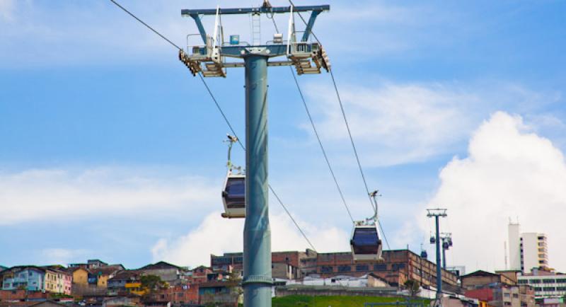 Cable Aereo de Manizales, Manizales, Caldas, Colom...