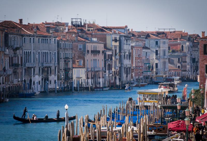 Gran Canal, Venecia, Veneto, Italia, Europa Occide...